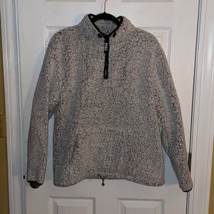 PINK Teddy quarter zip